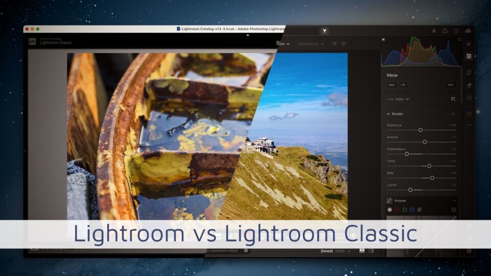 Lightroom vs Lightroom Classic