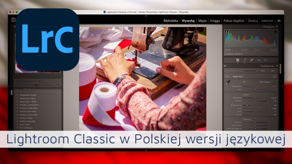 Lightroom Classic w Polskiej wersji językowej