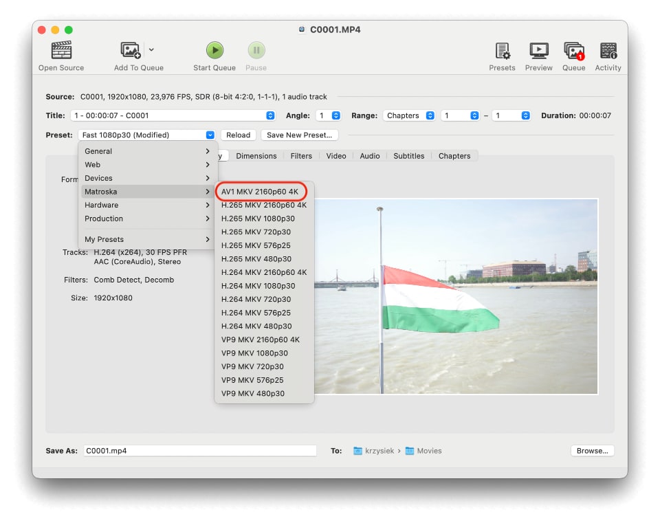 HandBrake-wybor-presetu